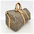 Louis Vuitton Boston Monogram Keepall Bandoulière 50 Braun - Ansicht 2