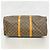Louis Vuitton Boston Monogram Keepall Bandoulière 50 Braun - Ansicht 3