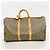 Louis Vuitton Boston Monogram Keepall Bandoulière 55 Marrone - vista 16