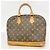 Borsa a mano Louis Vuitton Alma Monogram Marrone - vista 12