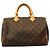 Borsa a mano Louis Vuitton Monogram Speedy Bandoulière 30 Soft Marrone Rosso - vista 11