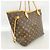 Saco Tote Louis Vuitton Monogram Neverfull MM Marrom - vista 2