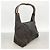 Borsa a mano Gucci in denim marrone - vista 2