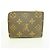 Louis Vuitton Monogram Portefeuille Noir Compact Wallet Castaño - vista 7