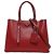 Prada Saffiano Shopper Rot