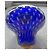 Autre Marque Venini 98 Balloton Cobalt Blue Murano Glass Table Clock Golden - view 2