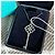 Collana Tiffany & Co. Keys Collection Nodo Cinese Platino e Diamanti Argento - vista 4