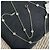 Tiffany & Co. Platin Diamant Stern Halskette Silber - Ansicht 5