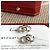 Orecchini Cartier Love doppio anello in platino Argento - vista 6