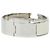 Hermès Brazalete Rígido Hermes Clic Clac GM Esmaltado Plata Blanco - vista 2