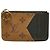 Louis Vuitton Monogram Reverse Portecarte Romy Marrom Preto Monograma