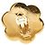 Chanel Coco Mark Clip-Ohrringe mit Blumenmotiv Schwarz - Ansicht 4
