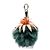 Portachiavi Fendi Pom Fruit Pineapple Charm Verde Arancione