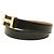 Hermès Cintura Hermes Constance H-Belt Marrone Nero - vista 2