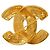Chanel Matelassé Coco Mark Brosche Golden - Ansicht 2