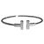 Autre Marque Bracciale Tiffany & Co. Diamond T Wire D'oro