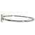 Autre Marque Bracciale Tiffany & Co. Diamond T Wire D'oro - vista 3