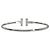 Autre Marque Bracciale Tiffany & Co. Diamond T Wire D'oro - vista 4