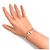 Autre Marque Bracciale Tiffany & Co. Diamond T Wire D'oro - vista 8