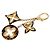 Louis Vuitton Monogram Flower Schlüsselanhänger Braun Monogramm - Ansicht 2