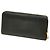 Autre Marque Cartera larga de piel negra Saint Laurent Negro - vista 2