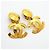 Chanel vergoldete Clip-Ohrringe Golden - Ansicht 2