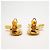 Chanel vergoldete Clip-Ohrringe Golden - Ansicht 8