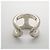 Ring Hermès Anello Hermes Osmos GM Silver Band - vista 9