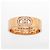 Ring Hermès Anello Hermes H d'Ancre in oro rosa 18K con diamante - vista 2