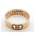Ring Hermès Anello Hermes H d'Ancre in oro rosa 18K con diamante - vista 4