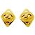 Orecchini a clip Chanel placcati oro D'oro
