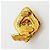 Orecchini a clip Chanel placcati oro D'oro - vista 4
