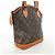 Louis Vuitton Monogram Lockit Handtasche Braun - Ansicht 2