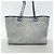 Chanel Deauville Tweed Chain Tote Bag Marineblau - Ansicht 11