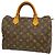 Louis Vuitton Monogram Speedy 30 Handtasche Braun