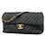 Chanel Schultertasche Schwarz