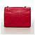 Borsa a tracolla con catena Chanel Matelassé Rosso - vista 13