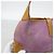 Borsa Gucci Jackie in scamosciato e pelle marrone e rosa - vista 8