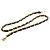 Cinto de corrente Chanel Coco Mark Preto Dourado