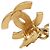 Chanel Coco Mark Herz-Motiv Ohrringe Golden - Ansicht 4