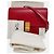 Céline Celine Classic Box Bag em couro vermelho - vista 7
