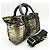 Sac à main Prada Tessuto 2-Way Marron Noir Beige Kaki - vue 3