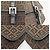 Borsa a Tracolla Fendi Zucca Marrone Nero - vista 11