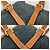 Céline Sac Boston Celine en daim et cuir Marron Bleu Marine - vue 8