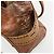 Borsa Tote Fendi Etnico in Pelle Metallizzata Bronzo e Marrone Metallico - vista 11