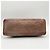 Borsa Tote Fendi Etnico in Pelle Metallizzata Bronzo e Marrone Metallico - vista 6