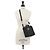 Borsa Tote Small Christian Dior Macro Cannage Toujours Vertical Nero - vista 10