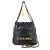Borsa a mano/spalla Chanel 22 Mini 2-way con catena Nero