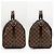 Borsa a tracolla Louis Vuitton Speedy Bandoulière 30 Damier ebene - vista 5