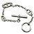 Hermès Pulsera de Dijes Hermes Chaine d'Ancre Farandole Plata